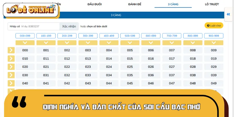 Cần hiểu rõ về soi cầu bạc nhớ trước khi tham gia cá cược