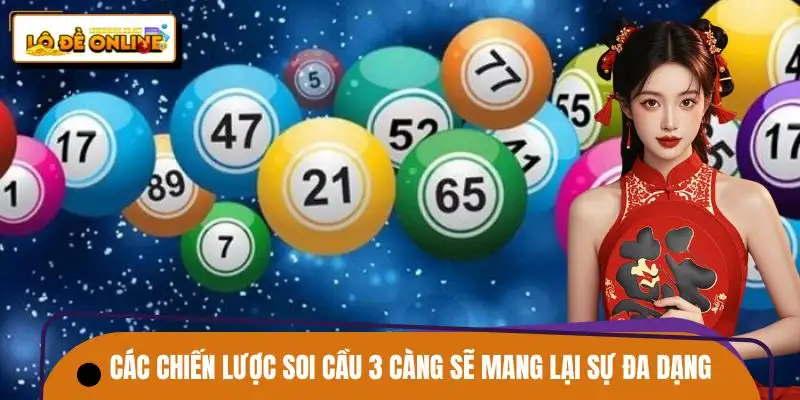 Có nhiều hình thức áp dụng soi cầu