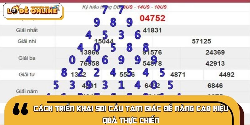 Cách triển khai soi cầu tam giác để nâng cao hiệu quả thực chiến